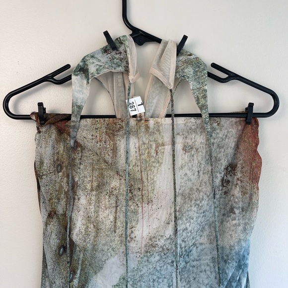 Jaded London Earthy Tones Backless Dress - Picture 4 of 7